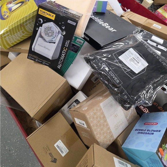 Small box items Amazon Walmart target Mystery shelf pull Overstock Liquidation